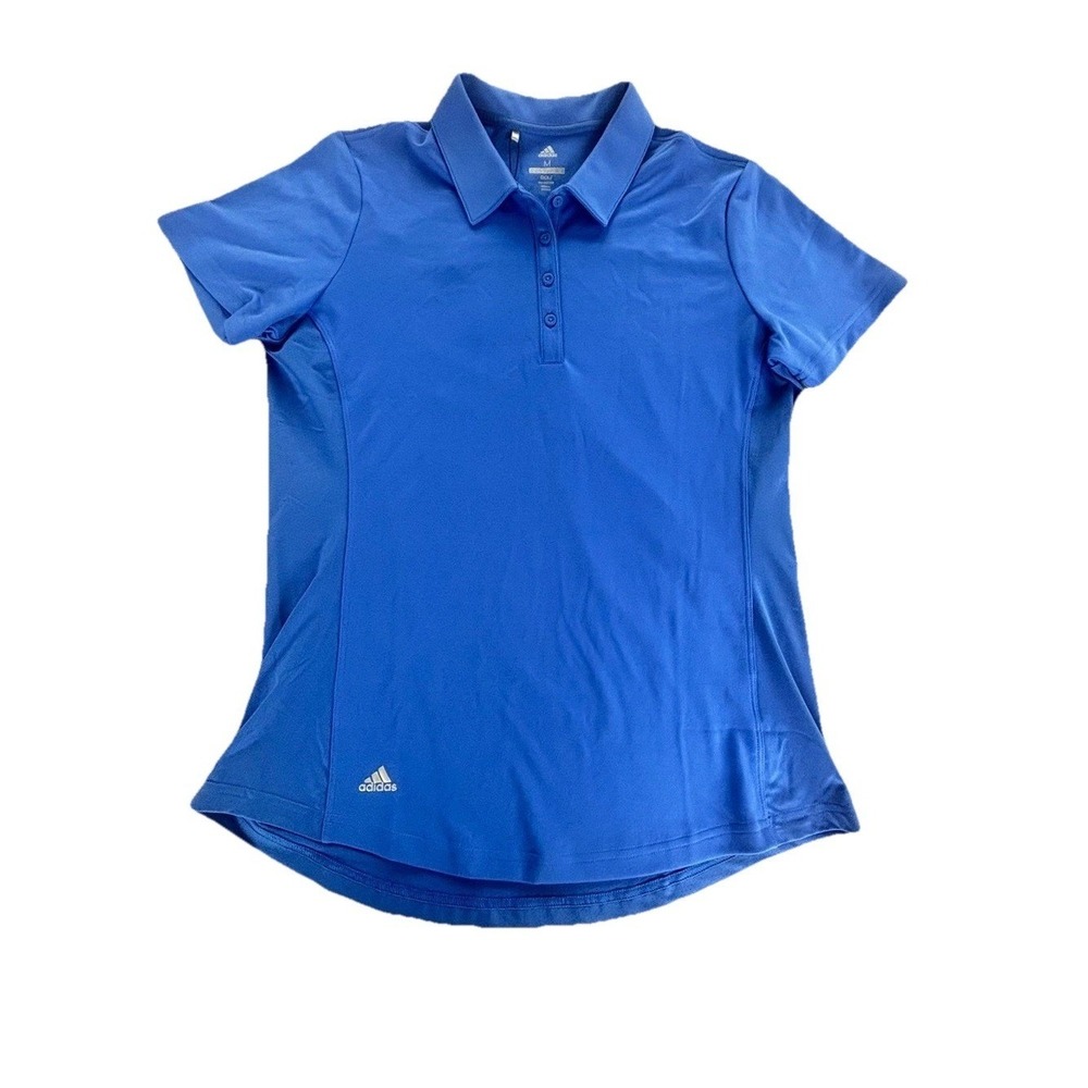 NWT Adidas Golf Polo Performance Royal Blue Women's Size Medium